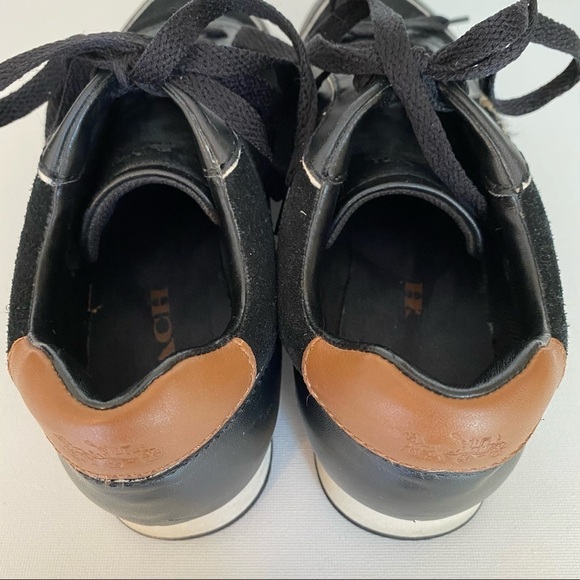 Coach Rebecca Varsity Black/Saddle Tan Sneakers - Picture 7 of 14
